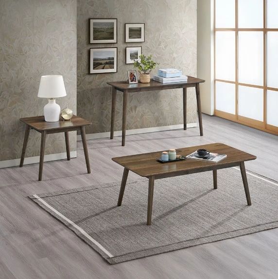 ACME Furniture Lamonte Walnut End Table-1