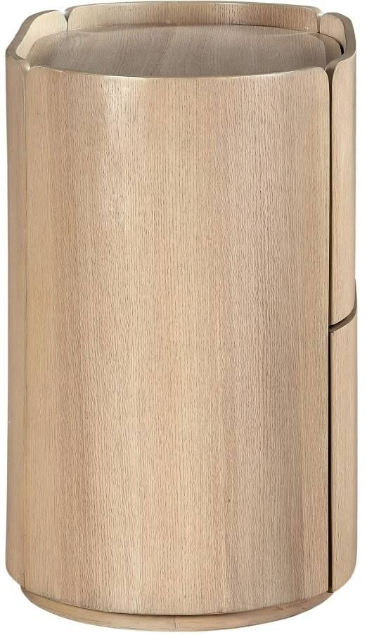 Meridian Furniture Everett Natural Nightstand-3