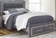 Signature Design by Ashley® Lodanna Gray Queen Upholstered Panel Bed with 2 Storage Drawers-4