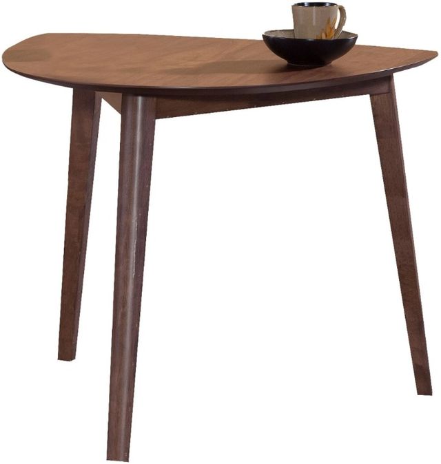 New Classic® Home Furnishings Oscar Natural Walnut Corner Table-0