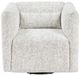 Homelegance® Vienna Beige Swivel Chair-2