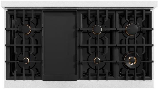 ZLINE Classic 48" Stainless Steel Pro Style Gas Range -3