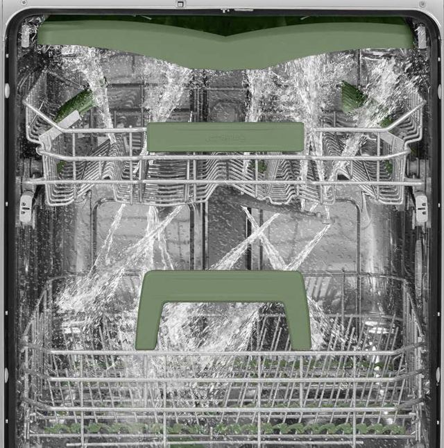 Smeg 24" Stainless Steel Front Control Built-In Dishwasher-1