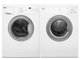 Whirlpool® Compact Front Load Electric Dryer-White-1