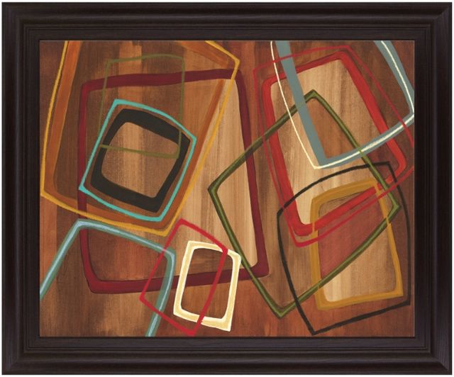 Classy Living Overlapping Shapes Wall Art-0