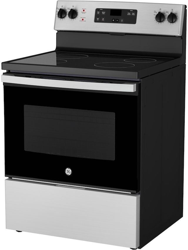 GE 30" Stainless Steel Freestanding Electric Range -1