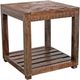 Porter International Designs Gunnison Warm Brown End Table-0