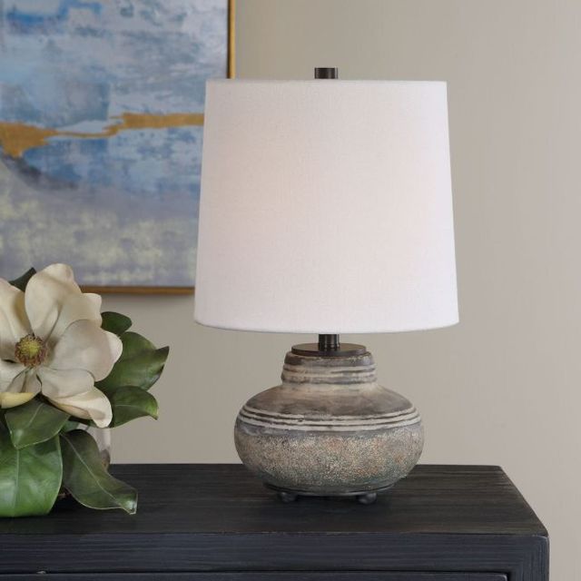 Uttermost® Wester Dark Gary Table Lamp-2