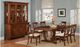 Handstone Customizable Florence Brown 48x72 Dining Table with 4x12" Leaf's-1
