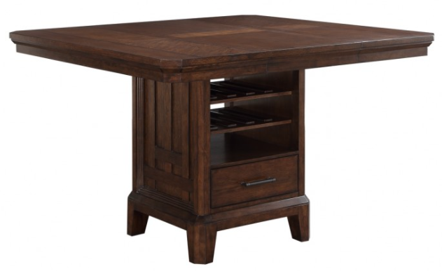 Winners Only® Kentwood Dark Brown Tall Table-0