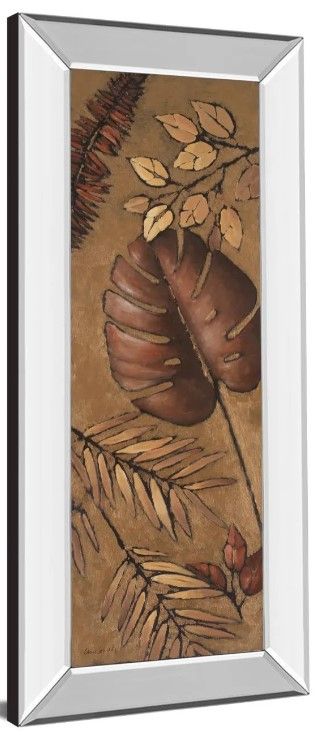 Classy Art Indian Summer IV by Lanie Loreth Mirror Framed Wall Art-1