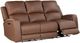 Leather Italia™ Cambria Aria Brown Havana Power Reclining Sofa with Lumbar-0