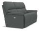La-Z-Boy® Oscar Grey Power Reclining Sofa with Headrest-3