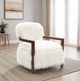 Furniture of America® Eramo White Accent Chair-2