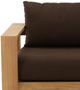 Dovetail Furniture Naya Natural/Woolacombe Chocolate Acrylic/Wooden Outdoor Sofa-3