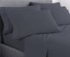 Sleeptone® Ultraweave® 6-Piece Gray Microfiber Split Head King Sheet Set-3