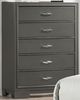 Furniture of America® Alison Metallic Gray Chest-0