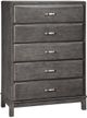 Signature Design by Ashley® Caitbrook 5-Piece Gray Queen Storage Bed Set-4