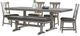 Liberty Furniture Hallendale 6-Pice Gravel/Gravel Wash Dining Table Set-0