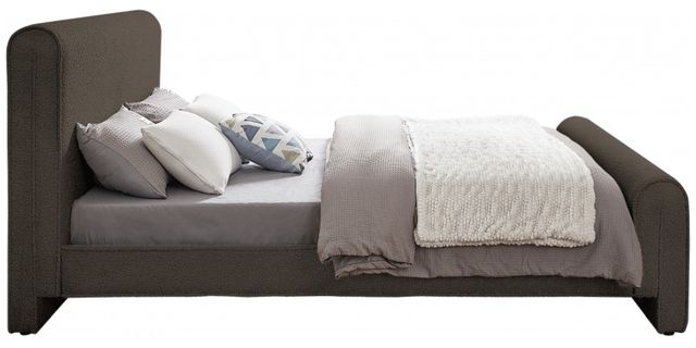 Meridian Furniture Stylus Brown Full Upholstered Panel Bed-2