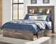 Signature Design by Ashley® Drystan 3-Piece Multi Full Bookcase Bed Set-4