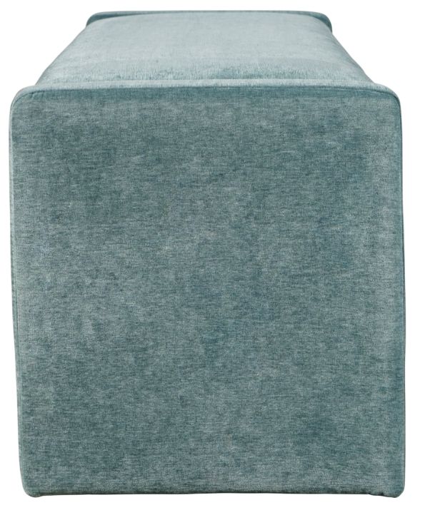 Jofran Inc. Braun Blue Storage Bench-2