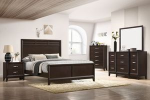 Beaumont Merlot 4-Pc Queen Bedroom Set