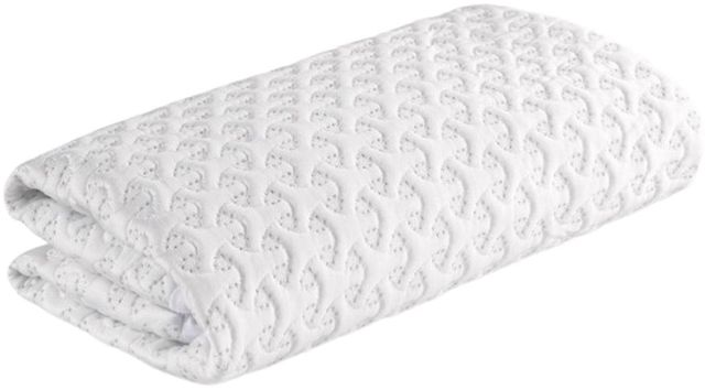 BEDGEAR® Ver-Tex® Silver/White Crib Mattress Protector-0