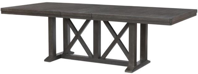 Legacy Classic Briarwood Sable Trestle Dining Table-3