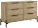 Intercon Newhall Vintage Oak Melamine Dresser-0