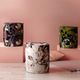 TOV Furniture Rhapsody Floral Velvet Pouf-2