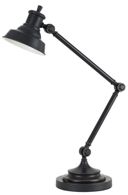 Cal® Lighting & Accessories Dark Bronze Table Lamp-0