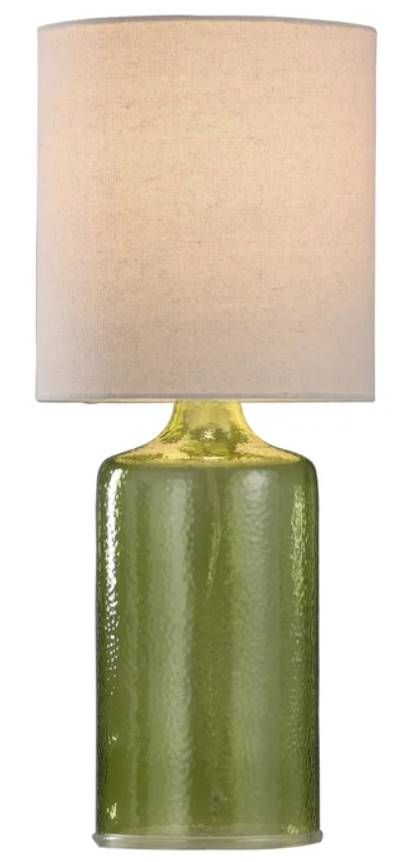 Stylecraft Meadow Green/Natural Table Lamp -1