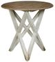 Kincaid Furniture Trails Colton Highlands Round Lamp Table with Willow Base-0