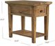 Null Furniture Hayden Valley Sandstone Charging Chairside Table-3