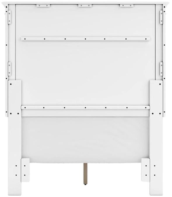 Signature Design by Ashley® Fortman White Twin Panel Bed-3
