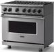 Viking® 7 Series 36" Stainless Steel Pro Style Natural Gas Range-3