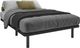 Lit plateforme simple de Beaudoin Level - Gris spectral-2