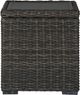 Signature Design by Ashley® Grasson Lane Brown Outdoor Aluminum/Wicker Square End Table-2