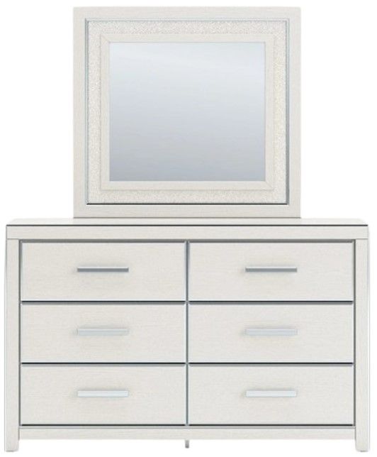 Signature Design by Ashley® Zuraleus 4-Piece White Queen Upholstered Panel Bedroom Set-2