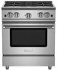 BlueStar® RNB Series 30" Stainless Steel Pro Style Natural Gas Range-0