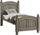 Winners Only® Barnwell Khaki Gray Youth Twin Panel Bed-0
