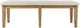 Jofran Inc. Telluride Beige/Gold Dining Bench-2
