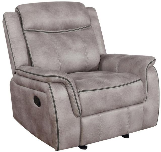Coaster® Lawrence 3-Piece Taupe Reclining Living Room Set-3
