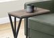 Monarch Specialties Inc. Dark Taupe 25"H Accent Table with Black Metal Frame-2