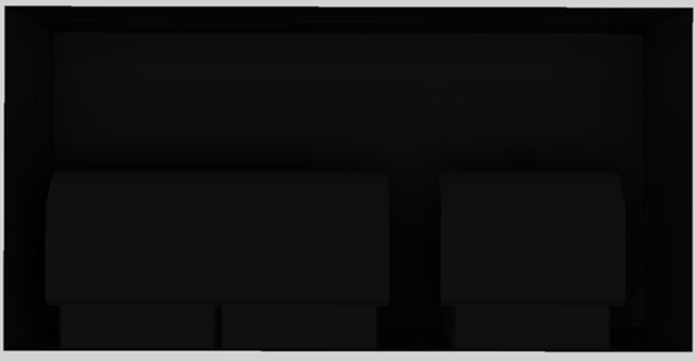Vent-A-Hood® 42" Black Contemporary Wall Mounted Range Hood-2