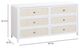TOV Furniture Patty White 6-Drawer Dresser-2