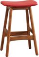 Homelegance® Ride Matt Red/Walnut Counter Stool-0
