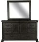 Magnussen Home® Bellamy Peppercorn 2-Door Dresser and Mirror-3