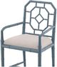 Furniture Classics Wilson Beige/Light Blue Arm Chair-4